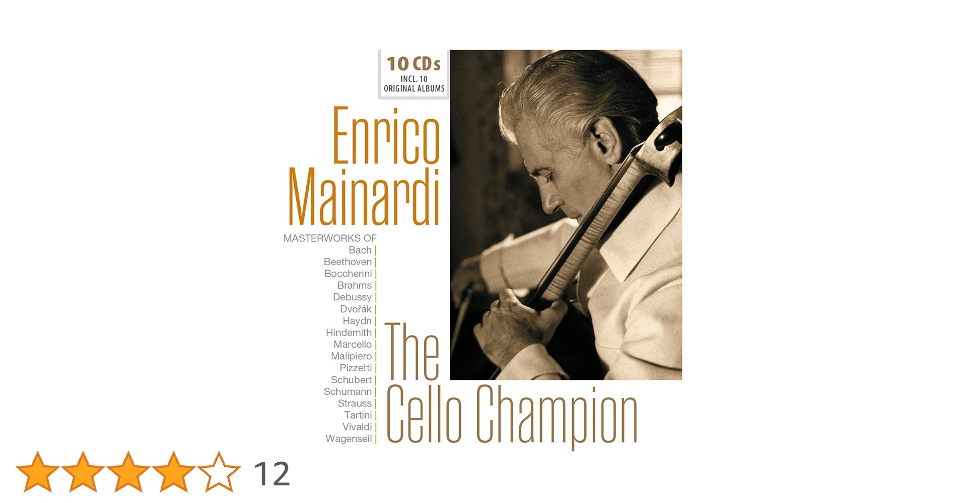 ENRICO MAINARDI クラシック名曲集 ENRICO MAINARDI クラシック名曲集 ENRICO MAINARDI クラシック名曲集