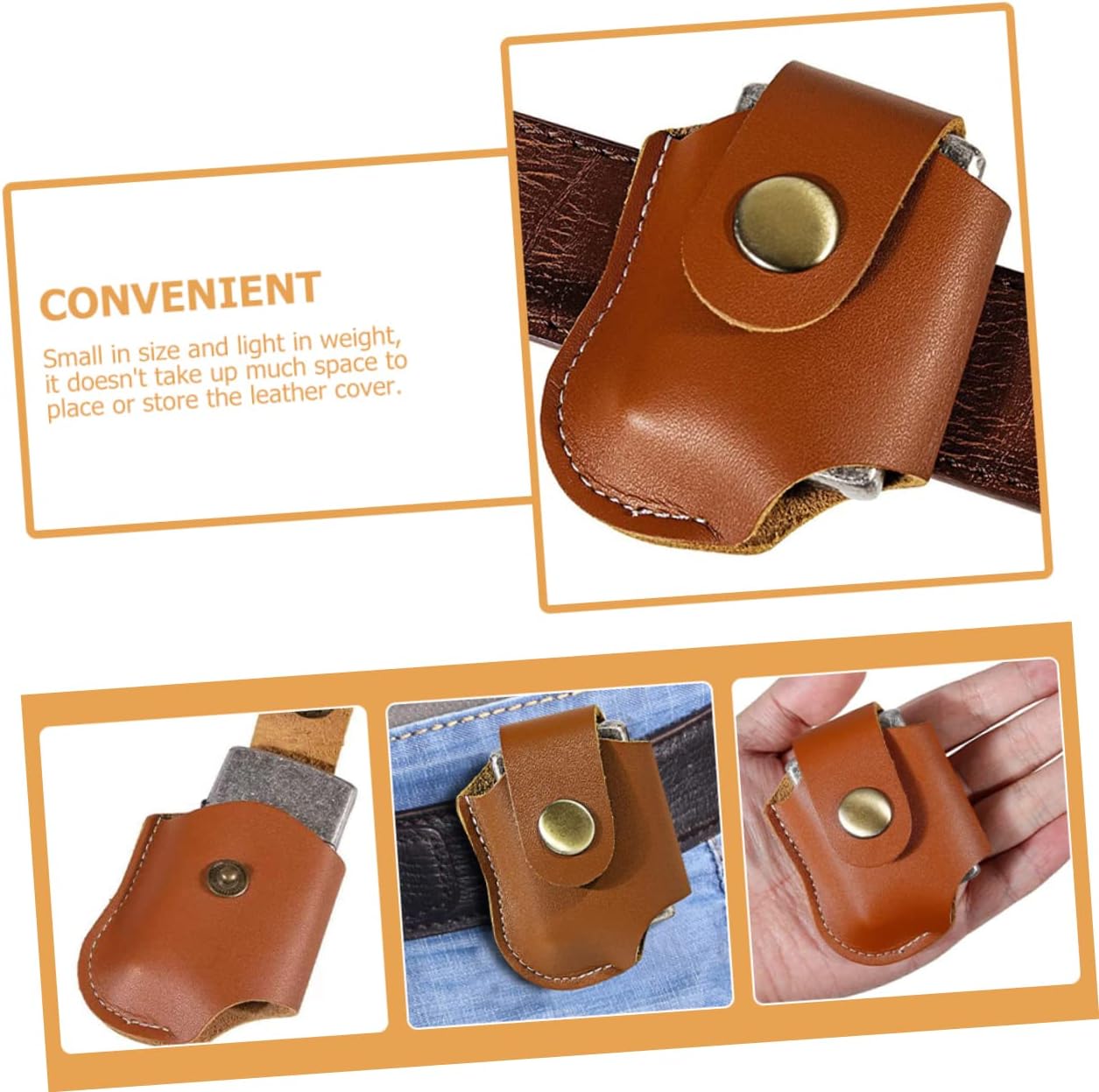 Key Sleeve Holder Cigarette Case Protective Case Lighters Protector Protective Holder Cover Waist Case
