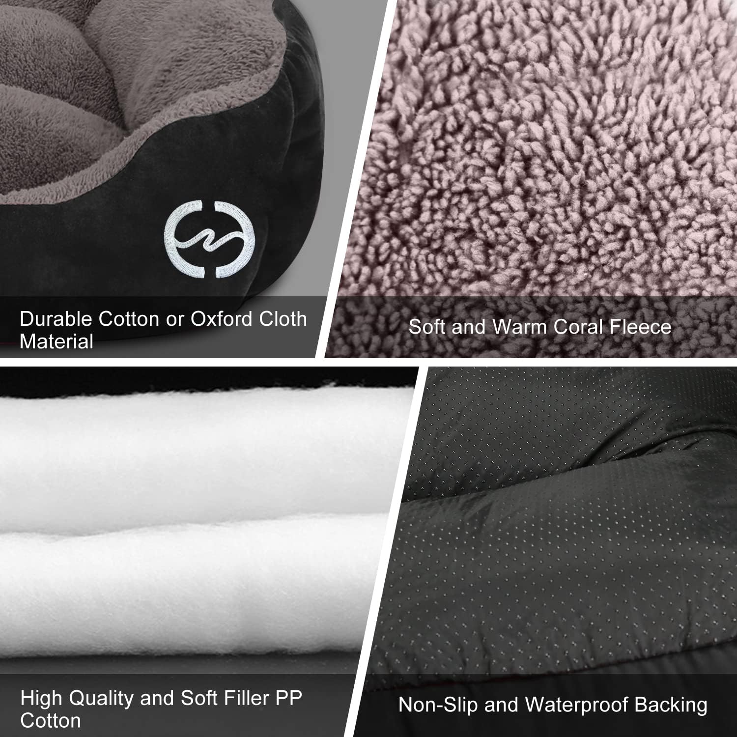 Pet Dog Bed for Medium Dogs(XXL-Large for Large Dogs),Dog Bed with Machine Washable Comfortable and Safety for Medium and Large Dogs Or Multiple : Pet Supplies