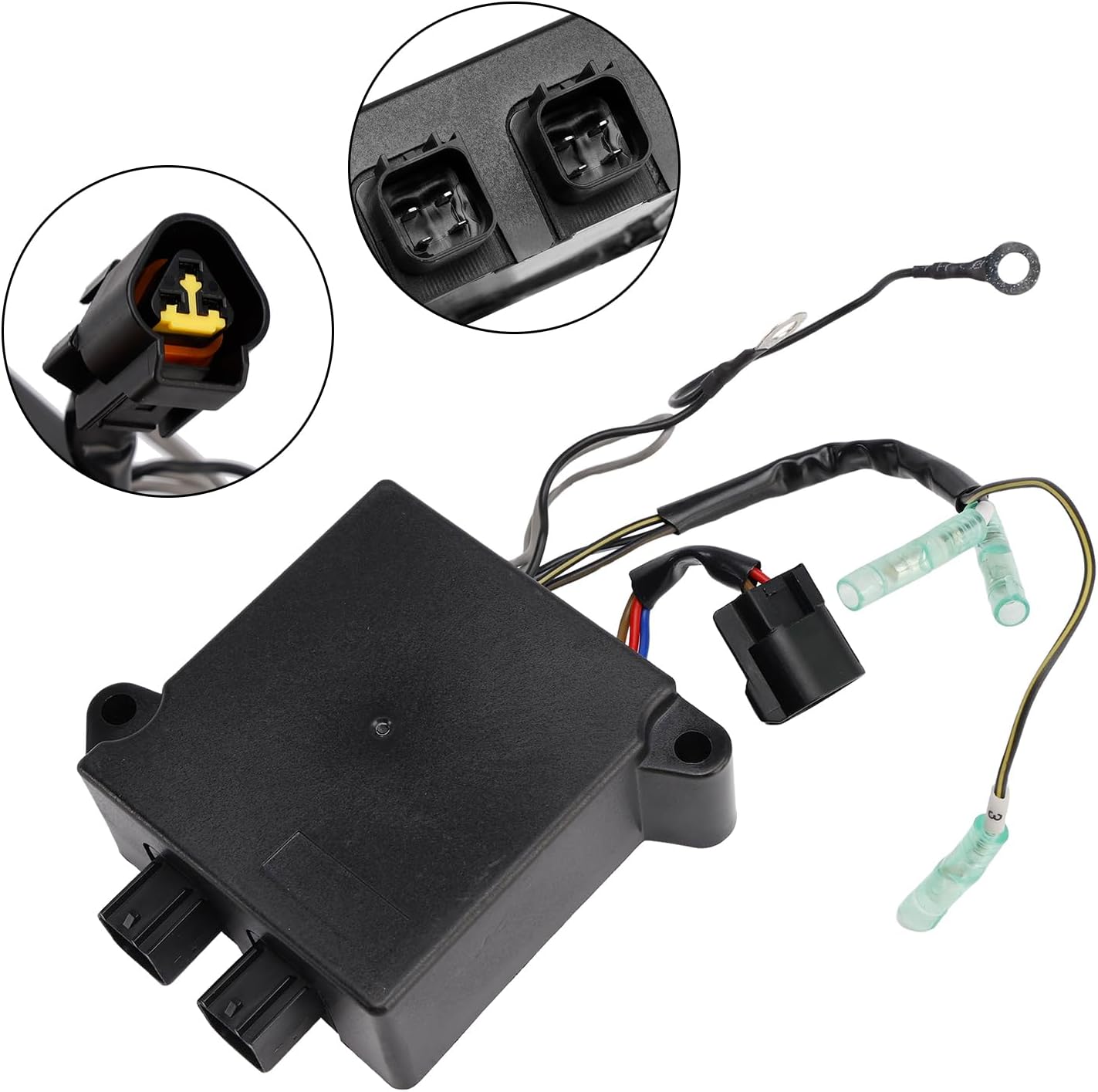 Areyourshop CDI Igniter for Yamaha 50hp 50G ETOS/L2001 for Yamaha 75hp 75A 1998-2016 688-85540-00