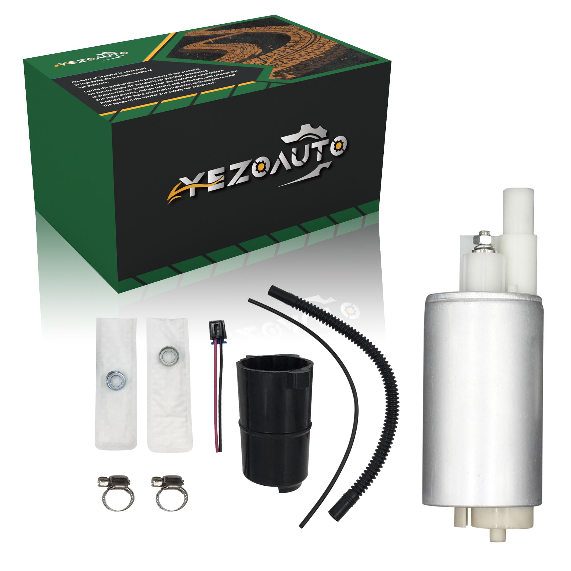 Yezoauto Fuel Pump Compatible with Ducati SuperSport 400 93-97/600 91-97/750 91-97/900 91-98/950 1994 & 600SS 900SS 94-97 / 750SS 91-94 Replace OE 1-