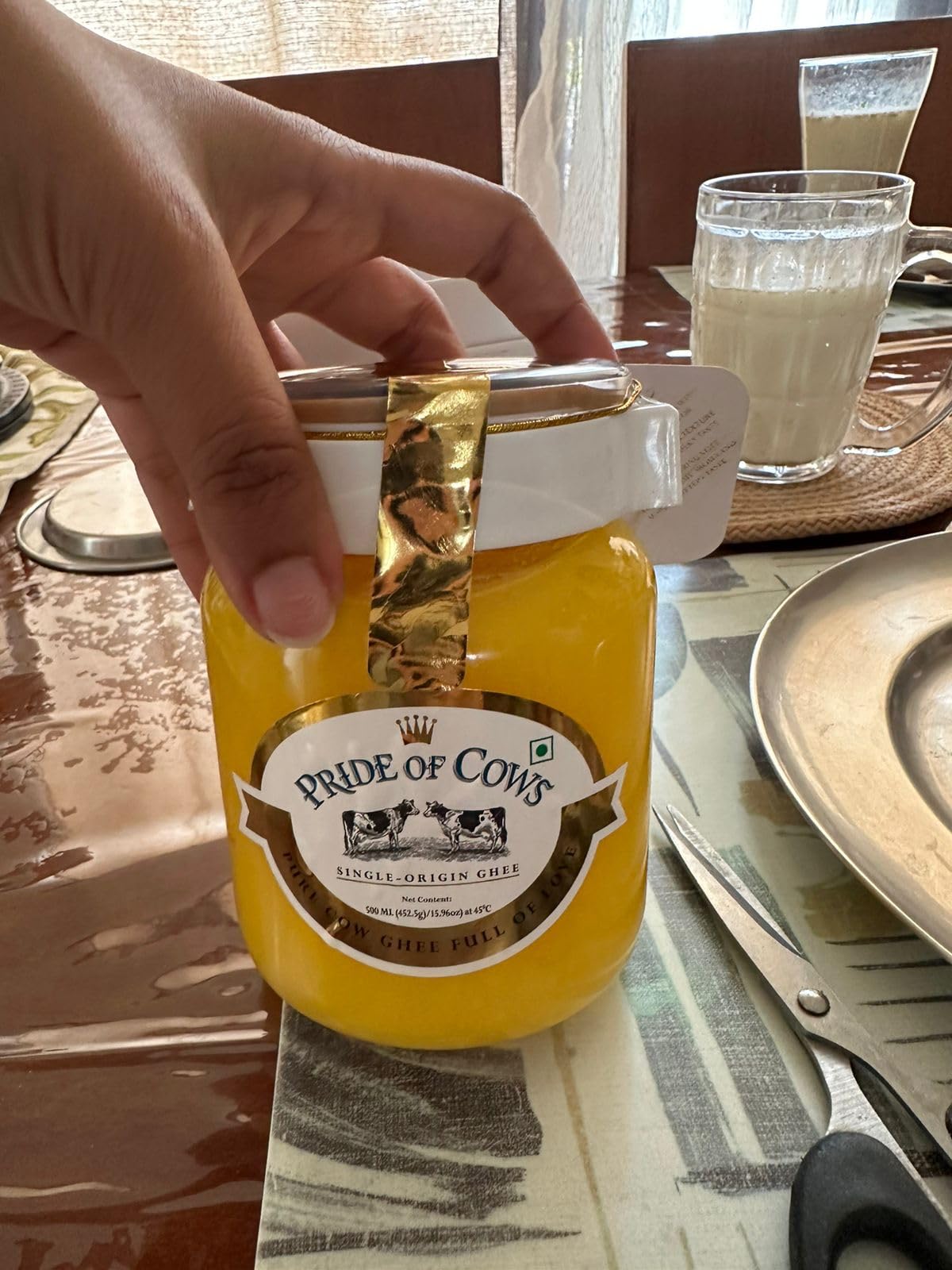 Pride Of Cows Pure Ghee 1 litre I Single Origin I Untouched by Human ...
