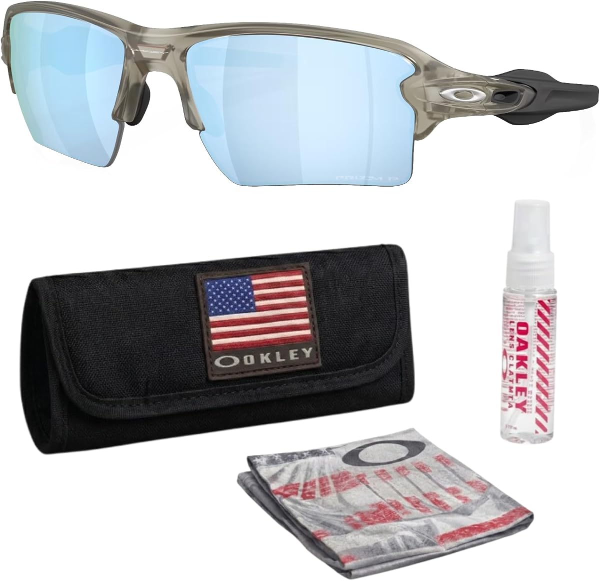 Oakley FLAK 2.0 XL OO9188 Rectangle Sunglasses With Official Eyewear Kit | Men's & Women's Sunglasses