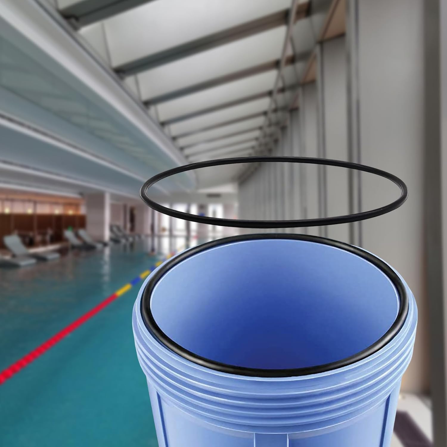 Rubber Water Purifiers Washer for 151122 Filtrations Replacement Part Big Fat Filter Bottle Sealing Rings for Purifiers Housing Filter Accessory