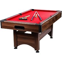 games planet trendline 6 ft billiard table + accessories 9 color variations 184 x 108 x 82 cm l x w x h