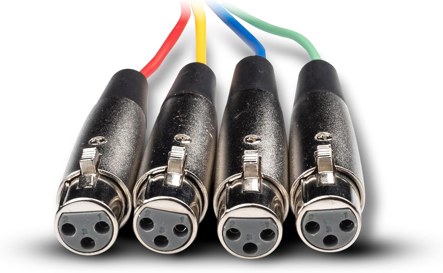 Hosa XLR-401.5 XLR3M to XLR3F Snake, 1.5ft