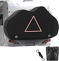 Vista 1 de Funda para bicicleta para transporte en bastidor, 2 fundas para bicicletas al aire libre para 2 bicicletas en la parte trasera, resistente al agua
