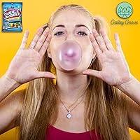 Vista 8 de Dubble Bubble Mini Gumball Machine Refills 4.4 oz Bag (2-Pack), 1/2 inch 13mm Assorted Fruit Flavor Bubble Gum, With Galley Grove Sugar-Free Breath