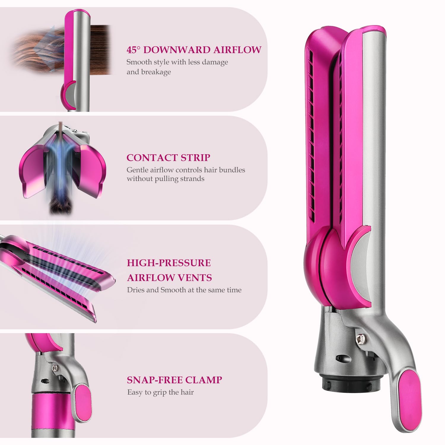 Dyson Airwrap Airflow Attachment for Smooth Hair Styling