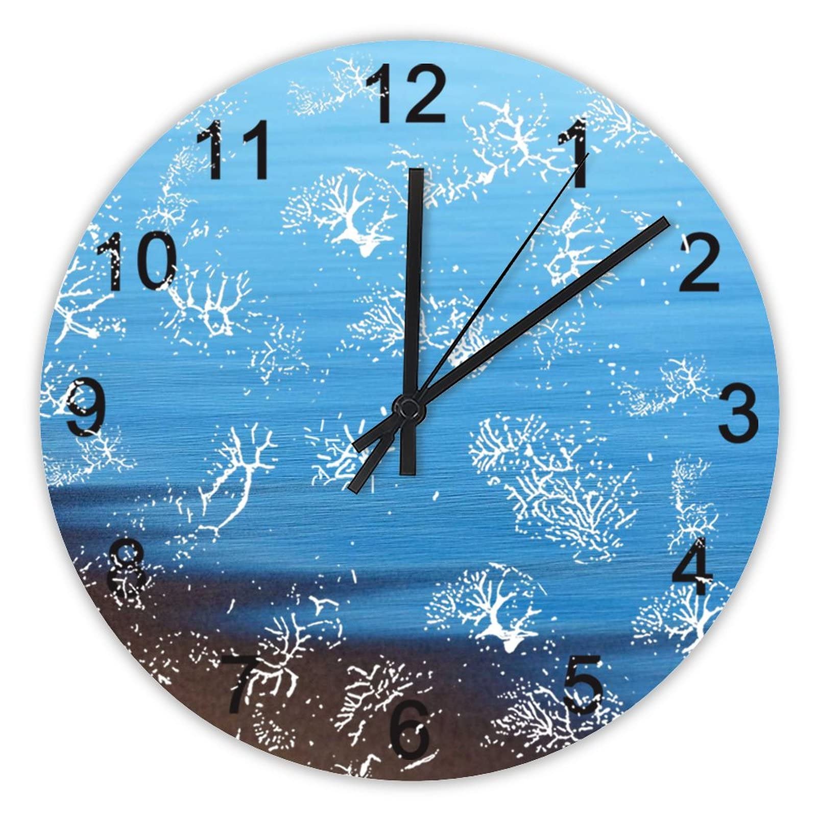 Horloge murale sans tic-tac pour éliminer le bruit dans votre décoration de cuisine
