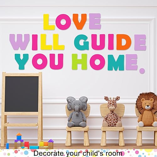 Vista 79 de Juego de 150 letras grandes de 6 pulgadas y puntuación, colorido alfabeto recortado para el aula para exhibir tablón de anuncios, escuela en casa