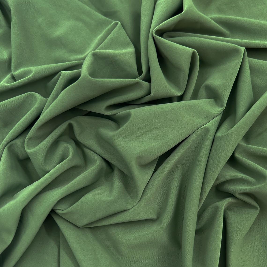 62" Wide Stretch Nylon Spandex Dull Yoga Fabric by The Yard - 185GSM, Medium Weight, Breathable, 4-Way Stretch - Ideal for Active and Sportswear, Yoga & Crafts