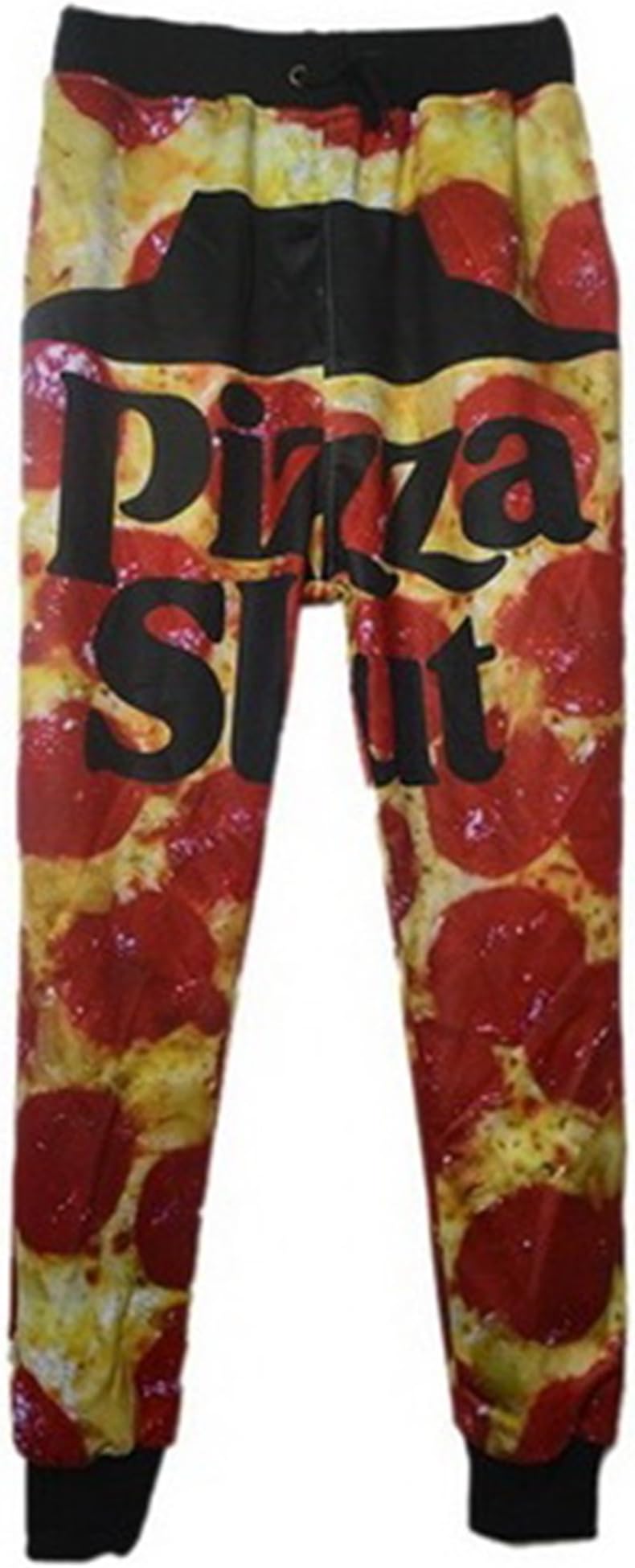 Unisex Italia Pizza Sweatpants Joggers Sportswear Pants Bandana (S)