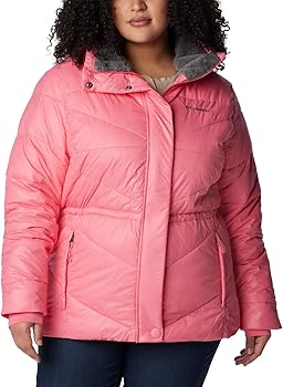 Columbia Women's Peak to Park II Insulated Hooded Jacket, Camellia