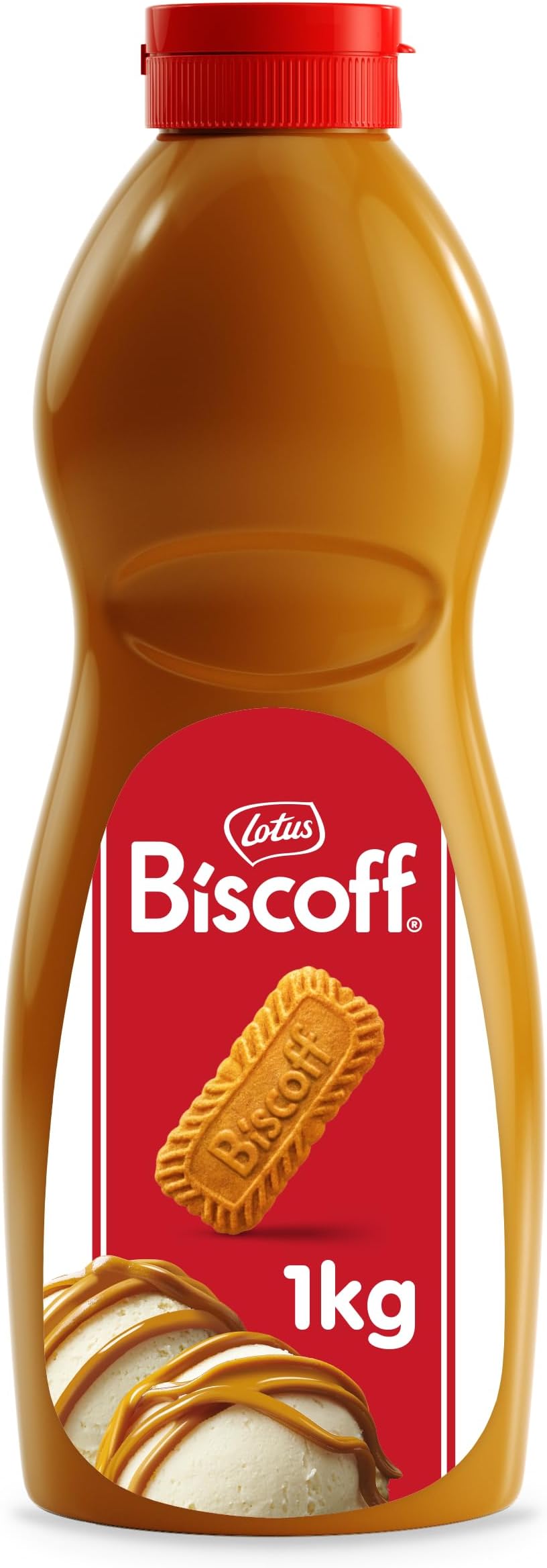 Lotus Biscoff Caramelized Cookie Sweet Topping Sauce | Vegan | 1Kg