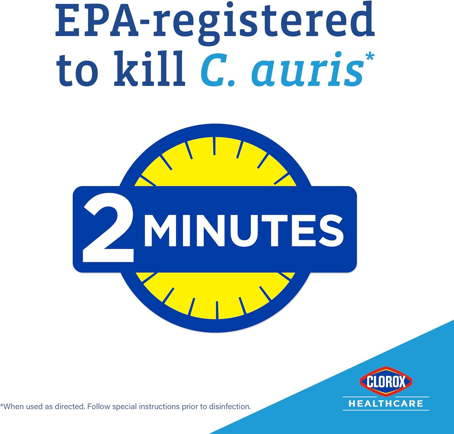 Clorox Healthcare Hydrogen Peroxide Cleaner Disinfectant Wipes, 12" x 11", Bucket, 185 Count (Package May Vary)