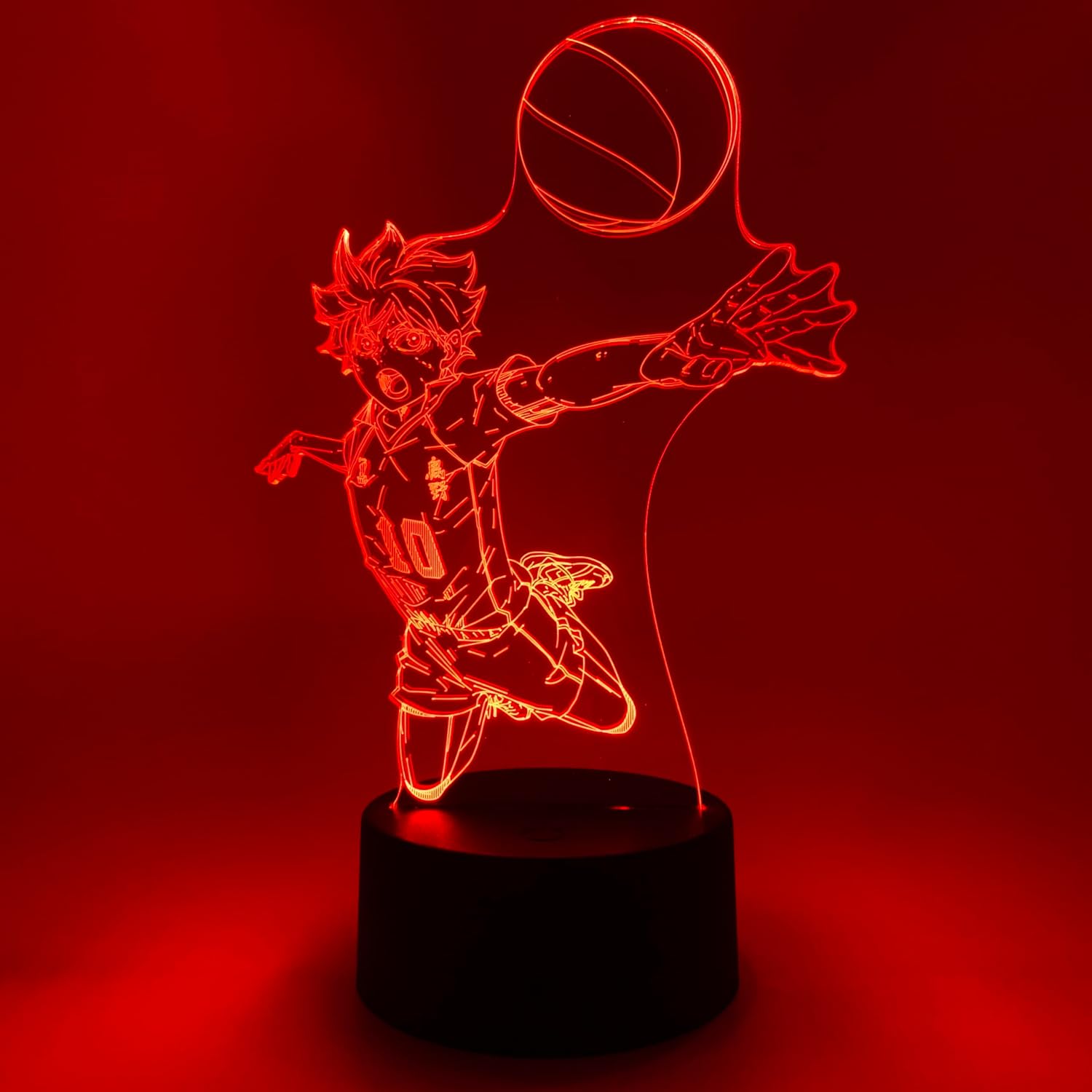 Otaku Lamps Haikyu - Hinata (Movie) Anime Night Light, 16 Color RGB LED – Gift for Otaku