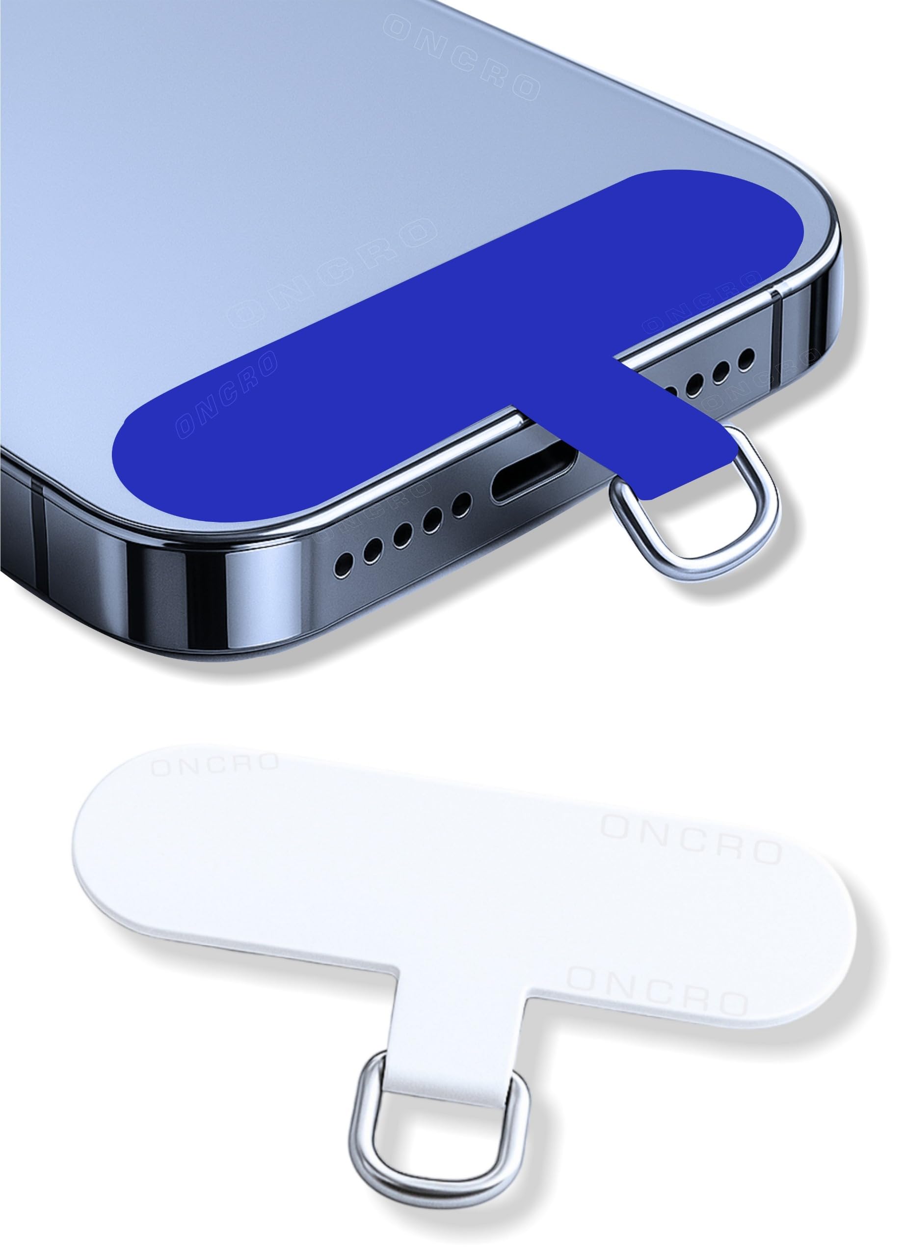 2pc combo Phone Tether Tab Universal Phone Lanyard Patch Plastic without Adhesive Cell Pad AntiLost Attachment Hanging Charm Metal Ring Smartphone Mobile Wrist Strap-image-7