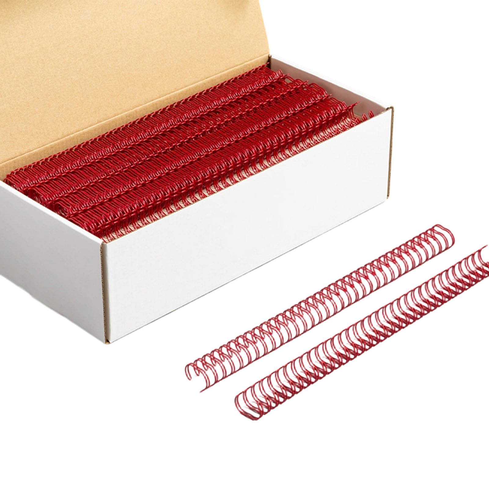 Lot de 100 anneaux de reliure à assemblage rapide en fer multifonctions pour fournitures scolaires