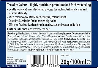 Tetra PRO Colour Multi-Crisps Premium complete food - 20g/100ml