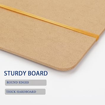 23 x 26 Drawing Board, Artist Sketch Boards with Handle for Drafting Art, Portable Wooden Clipboard for Studio Fit in Artists Tote