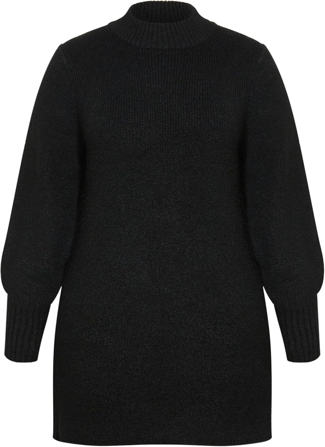 City Chic Women's Plus Size Jumper - Longline Split - Image 5