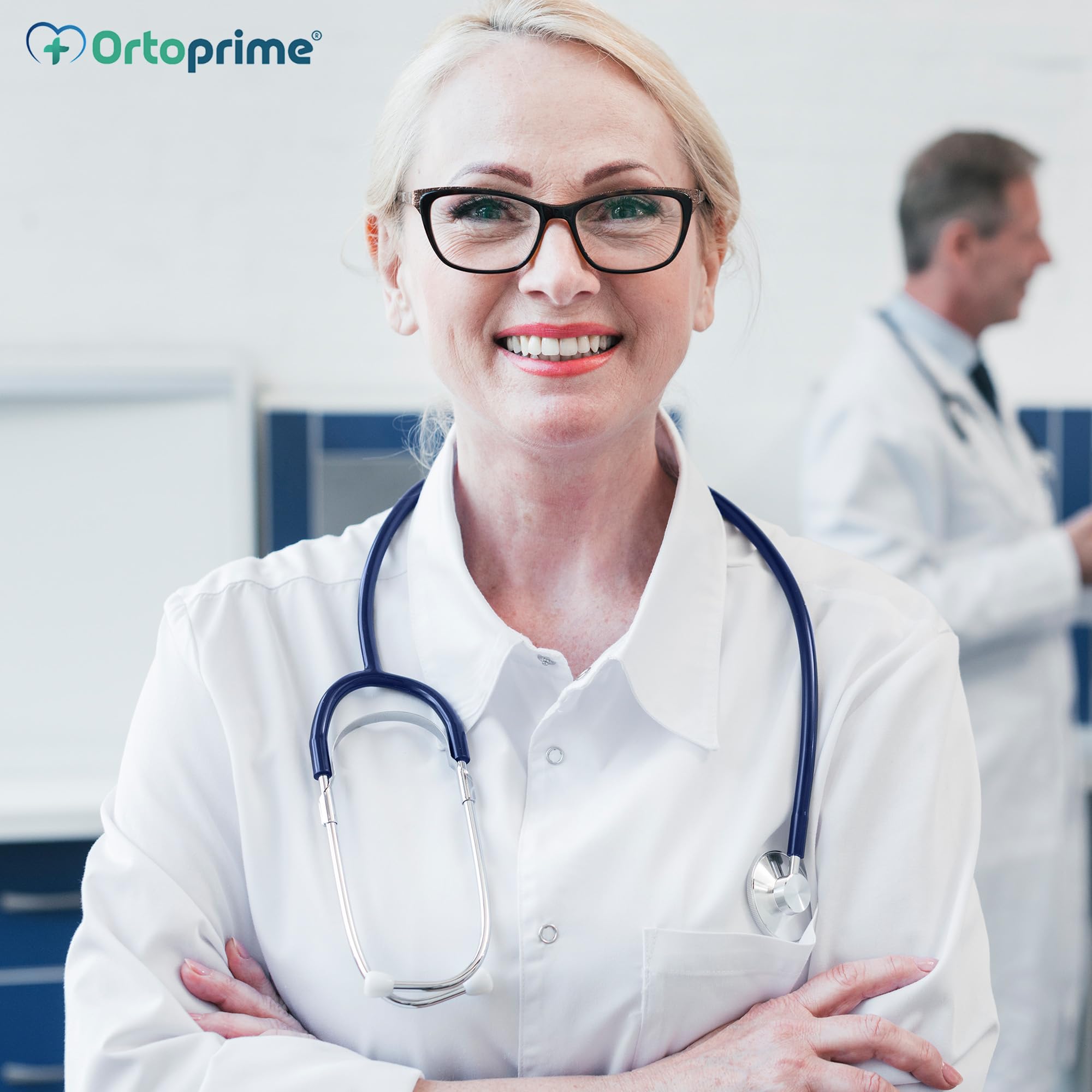 OrtoPrime Profesjonalny medyczny fonendoskop Profesjonalny stetoskop dziecięcy Lekki stetoskop KLINICZNY PRECYZYJNY Fonendoskop Dziecięcy Fundusz do użytku w MEDYCYNIE i Pielęgniarstwie