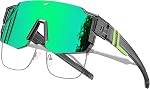 Joopin Polarized Over Glasses Sunglasses for Men Women Oversized Fit Over Sports Sunglasses for Men Driving Running Cycling