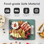 Wood Fiber Cutting Board Set of 2, Dishwasher Safe, Non-Toxic Cutting Board for Kitchen, BPA Free, Non-Slip, Non-Porous Composite Chopping Board for Meat Vegetable Fruit - Green