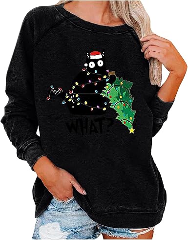 Christmas Crewneck Sweatshirt for Women 