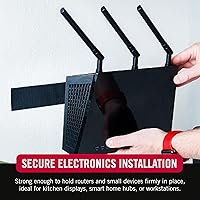 Vista 3 de VELCRO Brand - Resistencia industrial Uso en interiores y exteriores Potencia de sujeción superior en superficies lisas Tamaño 10 pies x 2