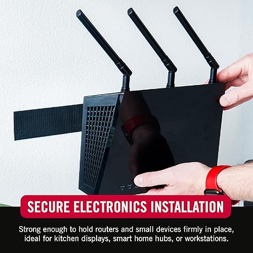 Miniatura 3 de Sujetadores de Fuerza Industrial de Resistencia de Grado Profesional de la Marca VELCRO Adhesivo de Sujeción Resistencia de Trabajo Pesado Blanco