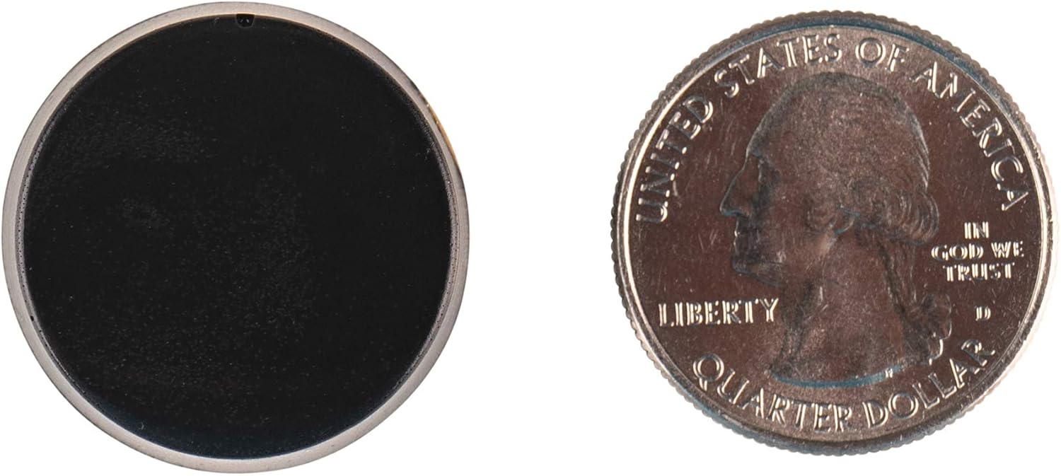 Isolate It: Sorbothane Vibration Isolation Circular Disc Pad 0.5" Thick 1" Dia. 70 Duro with 3M PSA - 8 Pack