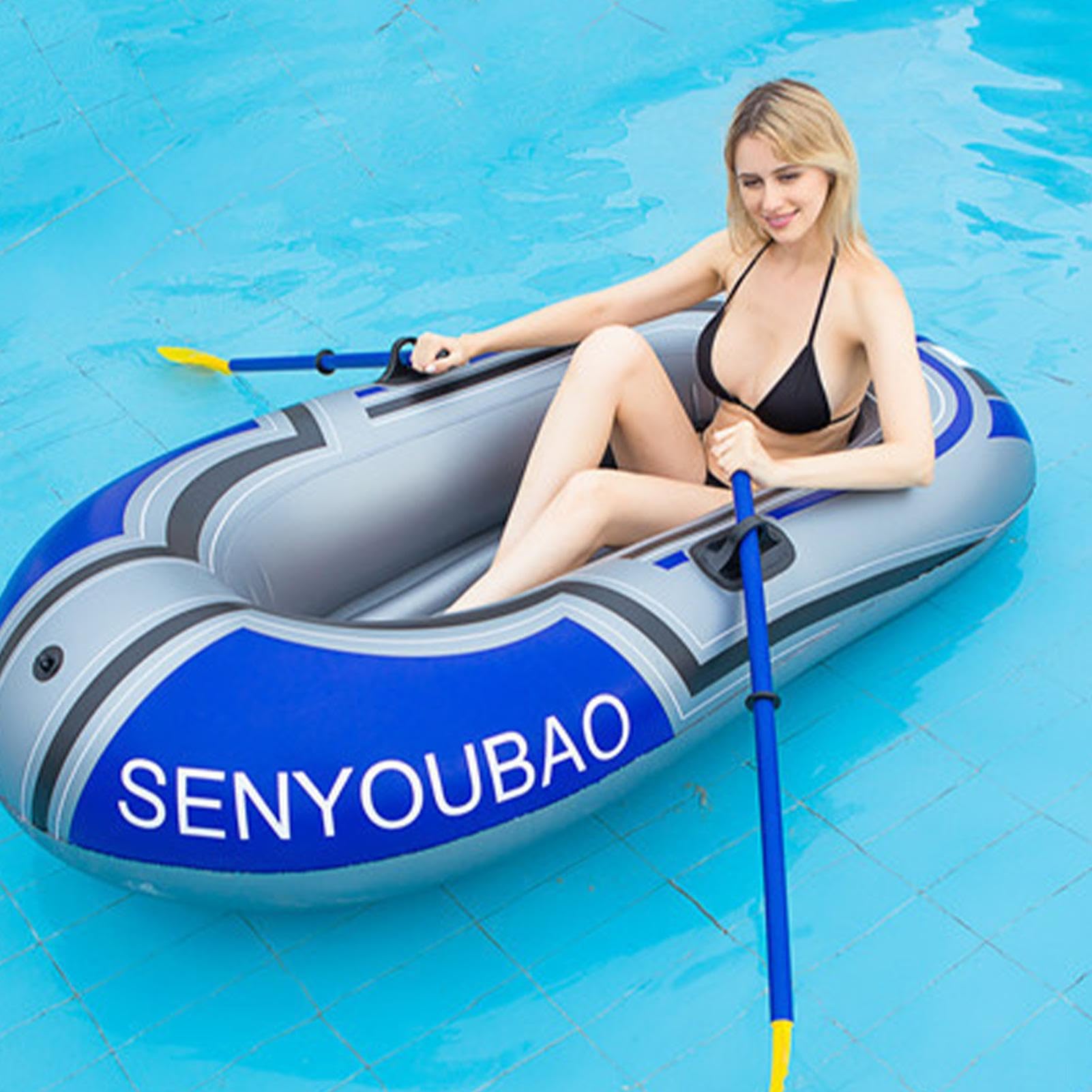 Hinchable - de Caza Inflable Plegable, balsa de Piscina