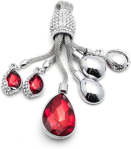 Miniatura 9 de Xotic Tech - Llavero de cristal brillante con forma de gota de agua, accesorios de decoración, ajuste universal