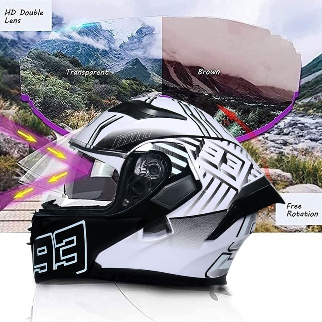 Speedway-Motorradhelm - Osma - Modularer Helm Ideal Produktbild-Vorschau 2
