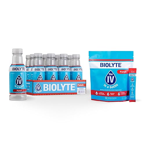 BIOLYTE Electrolyte Drink & IV Hydration Drink Mix - Doctor-Formulated