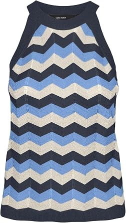 VERO MODA VMMISA SL HALTERNECK TOP Kazak Kad n