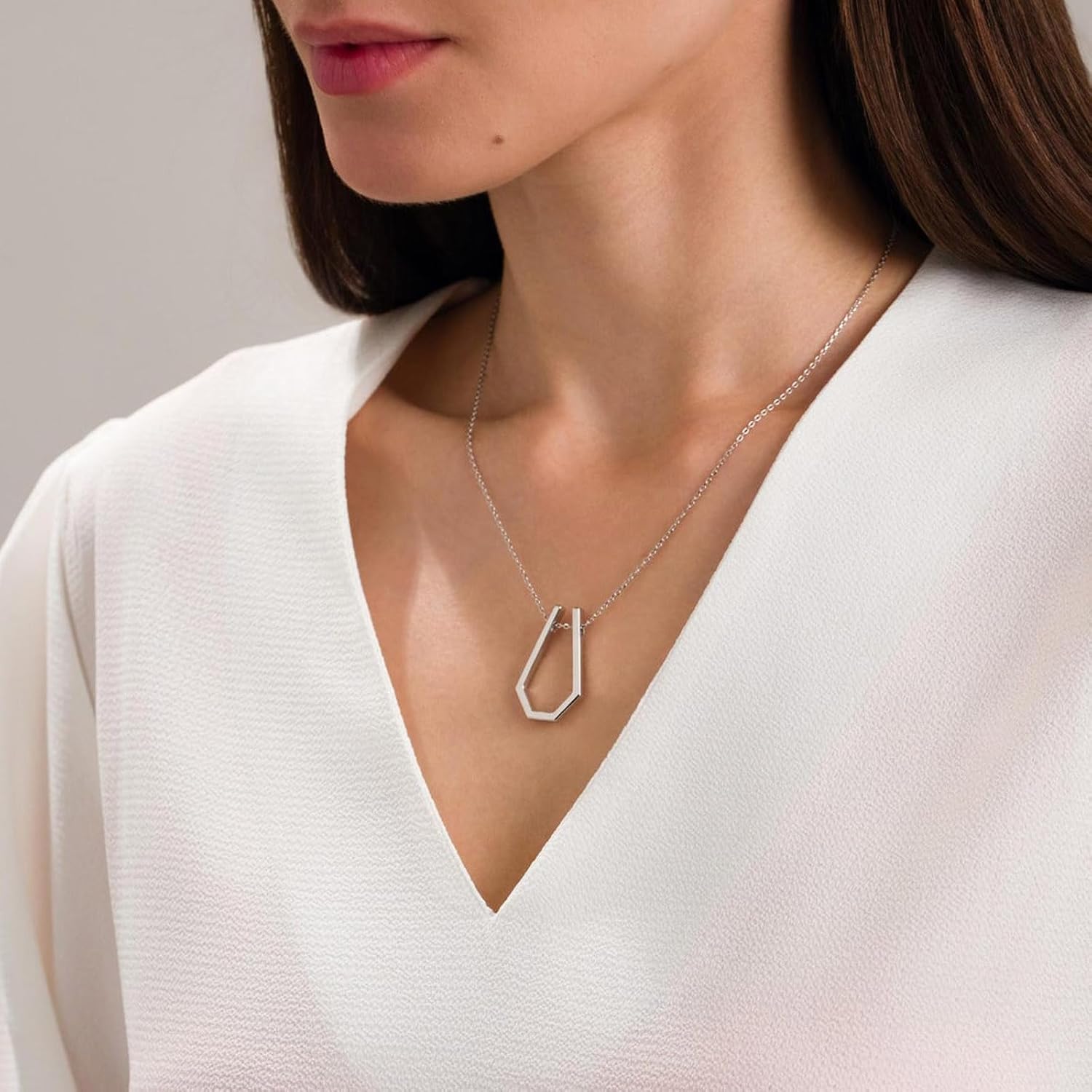 Ring Holder Necklace-Stainless Steel Wedding Engagement Ring Keeper Necklaces-Ring Holding Gift for Women,Men,Wife,Doctor,Nurse,Fitness enthusiasts - Image 5