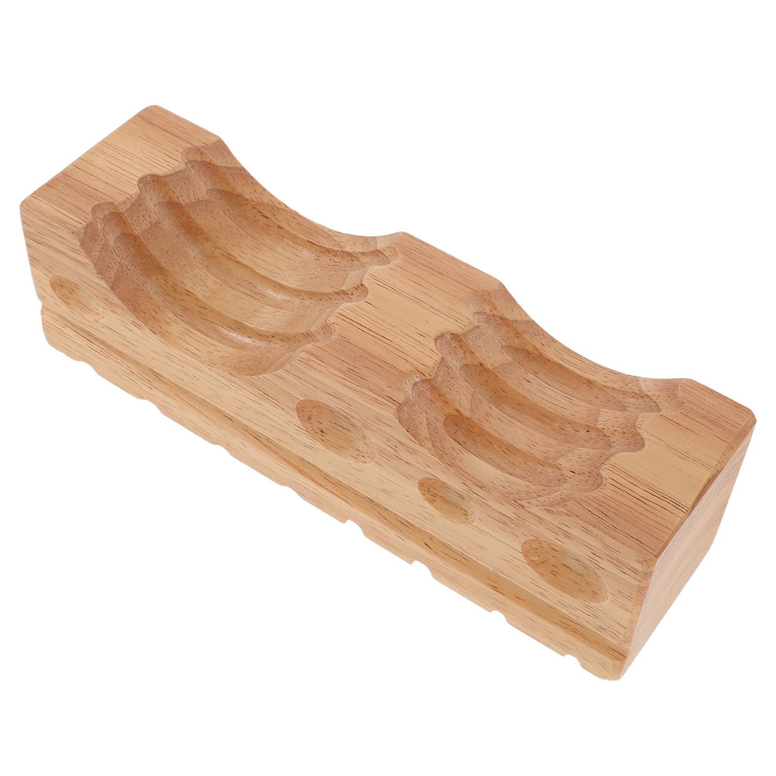 Bloc de formage bijoux bois dur rainure outil polissage ponçage accessoire établi