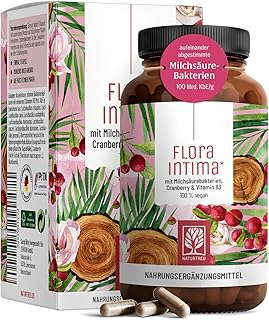 Kulturen Komplex für Frauen Intimflora * mit 100 Mrd. KbE/g - mit Milchsäurebakterien, Cranberry & B - 7 Lactobacillus Stämme Floraintima von NATURTREU®