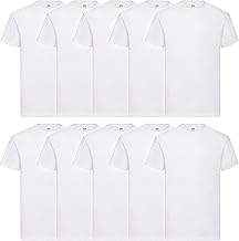 Fruit of The Loom Kids 10 Pack T-Shirt T-Shirt Children and Boys (Pack of 10)