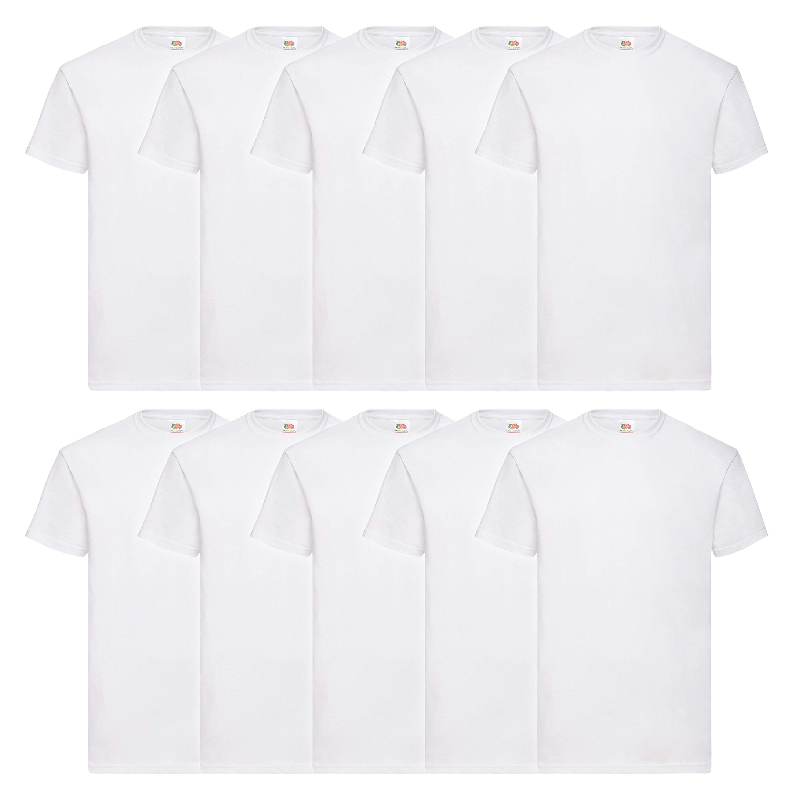 Fruit of the Loom Boy's T-Shirt (Pack of 10)