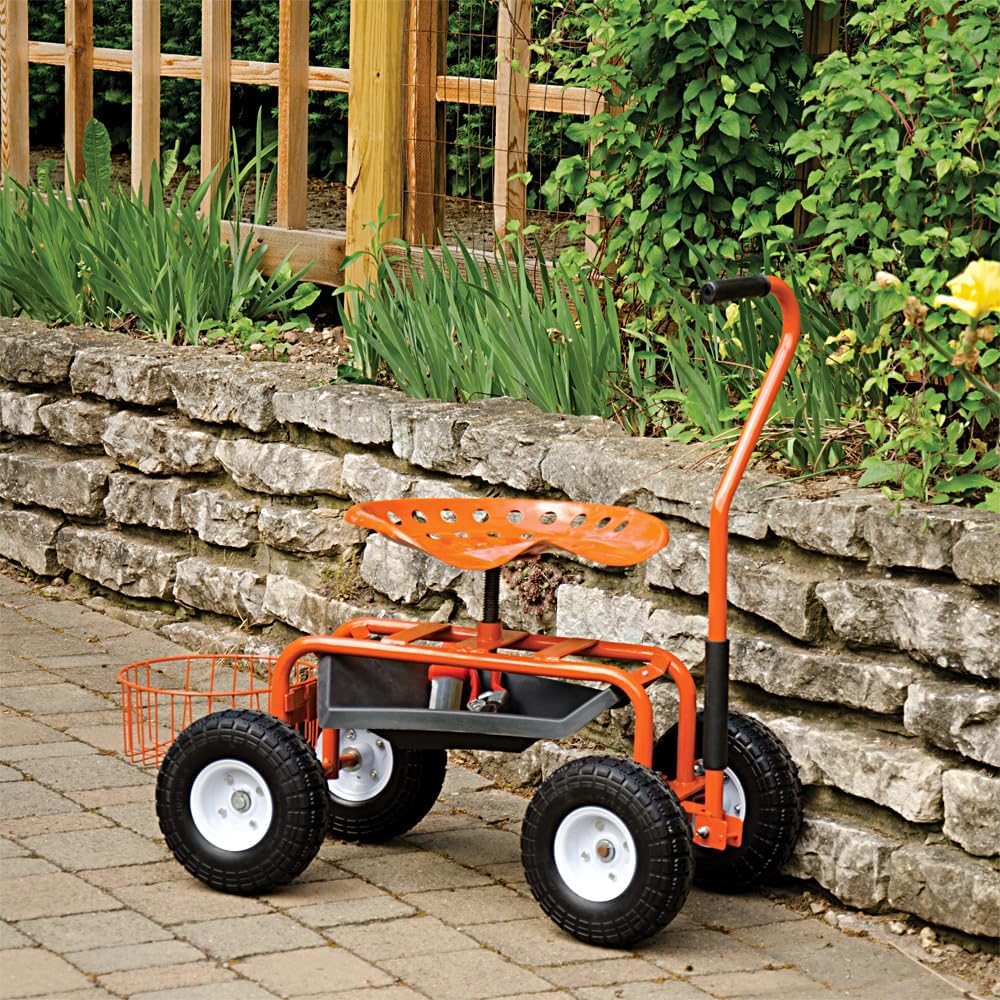 A.M. Leonard Garden Scoooter with Flat-Free Tires