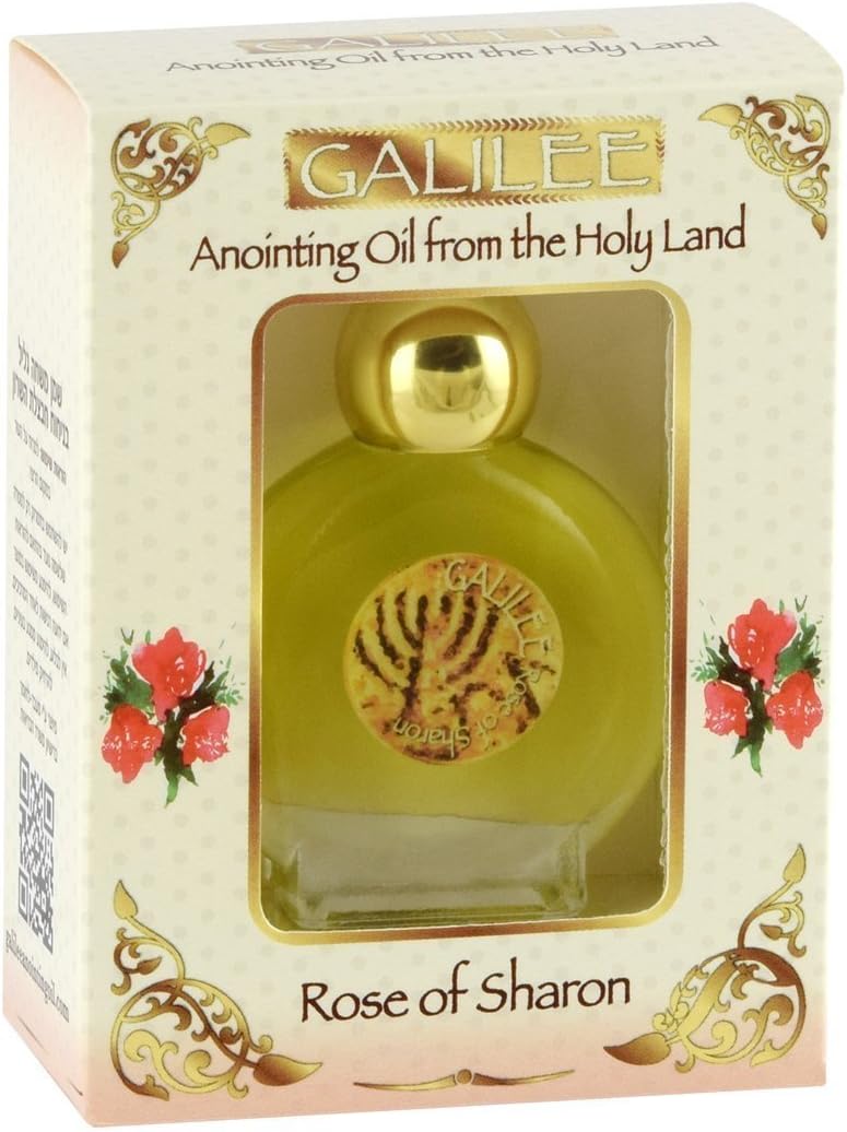 Rose of Sharon Anointing Oil From The Holy Land 12 ml / 0.4 fl.oz.