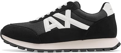 Armani Exchange Men's Side Geometric Logo MotifsSneaker