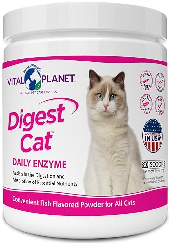 Vital Planet - Digest Cat Digestive Pancreatic Enzyme Blend with