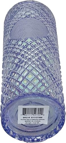 Miniatura 4 de Starbucks 2022 Holiday Jewel Venti - Vaso de 24 onzas con popote blanco