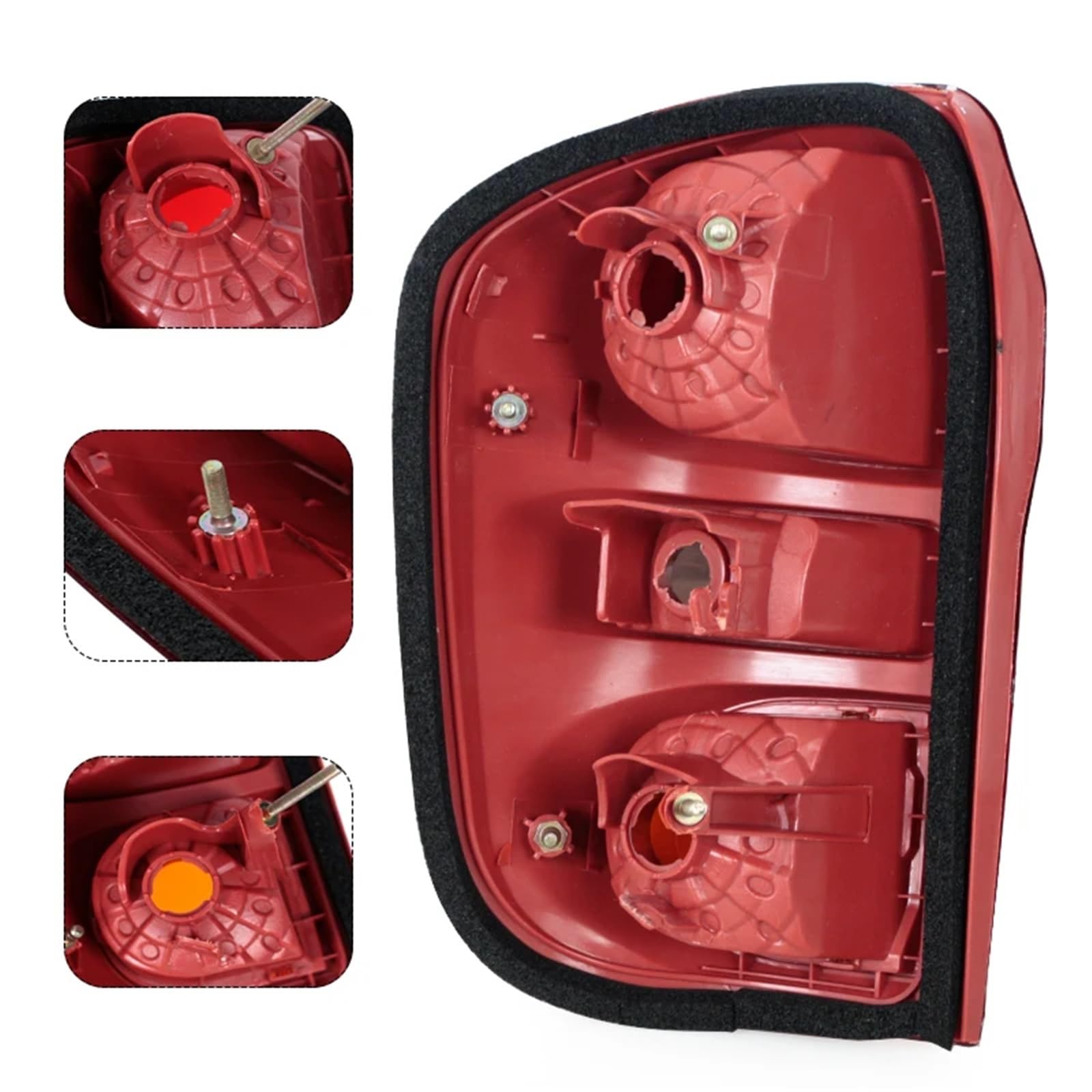 Lampa tylna zespolona Osłona tylnego światła Osłona tylnego światła stopu Bez żarówek Akcesoria samochodowe do Toyota RAV4 2004 2005(Only Right)