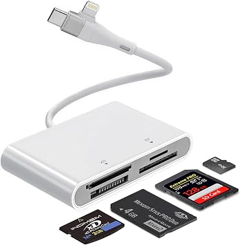 Memory Stick Pro Duo  Lightning/USB-C  - 4 1  SD/Micro SD/MS/xD-Picture Card  Sony Memory Stick Pro Duo  OTG    iPhone/Android/PC